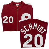 Mike Schmidt Autographed Mitchell & Ness Phillies Jersey - Maroon