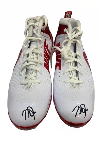 Mike Trout Autographed Cleats - Home Collection