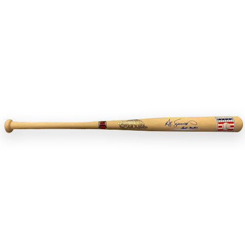 Ted Simmons Autographed "HOF 2020" HOF Logo Bat (MLAM Authentication)