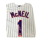 Jeff McNeil Autographed White Nike Replica Mets Jersey