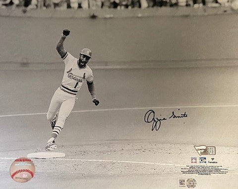 Ozzie Smith Autographed 16x20 (1985 NLCS)