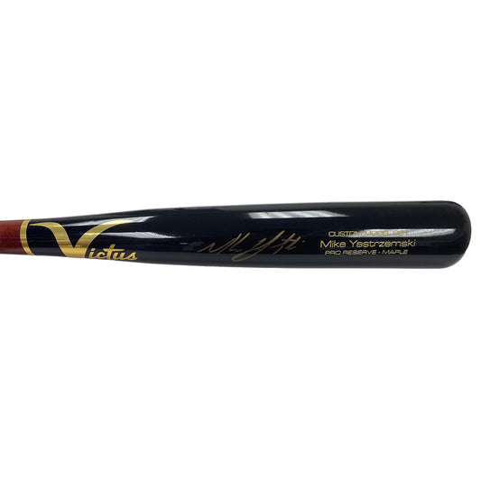 Mike Yastrzemski Autographed Game Model Victus Bat